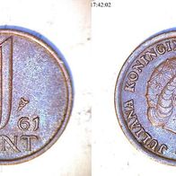 Niederlande 1 Cent 1961 (1915)