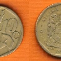 Südafrika 10 Cents 1991