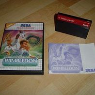Wimbledon Sega Master System mit Box und Anleitung OVP