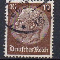 D. Reich 1933, Mi. Nr. 0518 / 518, Hindenburg Medaillon WZ 4, gestempelt #00208