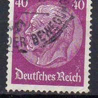 D. Reich 1933, Mi. Nr. 0524 / 524, Hindenburg Medaillon WZ 4, gestempelt #00225