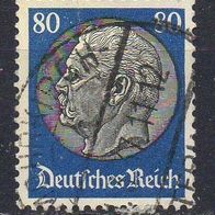 D. Reich 1933, Mi. Nr. 0527 / 527, Hindenburg Medaillon WZ 4, gestempelt #00231