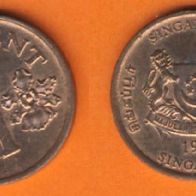 Singapur 1 Cent 1995