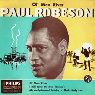 Paul Robeson with Emanuel Balaban Orchestra - Ol? Man River 45 EP 7" UK Philips