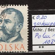 Polen 1957 Berühmte Ärzte (III) MiNr. 1029 gestempelt