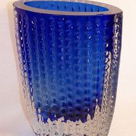 Ingrid Glas Vase - Design Kurt Wokan, signiert - " IG 397 C "