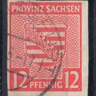 Russische Sowjetische Zone gestempelt Michel Nr. 71X - absteigend