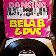 Bela B.(Ärzte) + PVC - 12" pogo dancing / Wall city rock / The pose - mint !