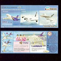 Ü - Ei Beipackzettel Star Alliance / Thai DE 167 C