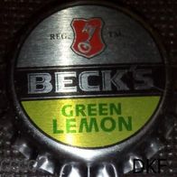 BECKS Green Lemon Bier mix Brauerei Kronkorken BECK´S Bremen in neu und unbenutzt