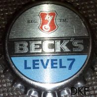 BECKS Level7 Bier mix Brauerei Kronkorken BECK´S Bremen in neu und unbenutzt, selten