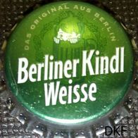 Berliner Kindl Weisse Waldmeister Bier Brauerei Kronkorken 2012 DKF neu in unbenutzt