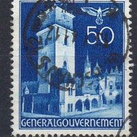 Generalgouvernement 1940, Mi. Nr. 0048 / 48, Freimarken, gestempelt #08022