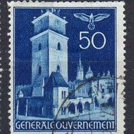 Generalgouvernement 1940, Mi. Nr. 0048 / 48, Freimarken, gestempelt #08023