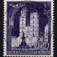 Generalgouvernement 1940, Mi. Nr. 0050 / 50, Freimarken, gestempelt #08031