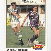 Panini Action Cards Fussball 1992/93 Andreas Herzog SV Werder Bremen Nr 43