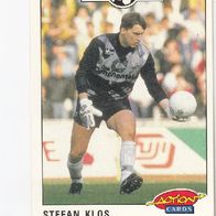 Panini Action Cards Fussball 1992/93 Stefan Klos Borussia Dortmund Nr 49