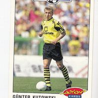 Panini Action Cards Fussball 1992/93 Günter Kutowski Borussia Dortmund Nr 51