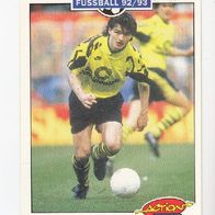 Panini Action Cards Fussball 1992/93 Stephane Chapuisat Borussia Dortmund Nr 58