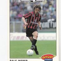 Panini Action Cards Fussball 1992/93 Ralf Weber Eintracht Frankfurt Nr 72