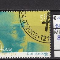 BRD / Bund 2002 125. Geburtstag von Hermann Hesse MiNr. 2270 gestempelt -3-