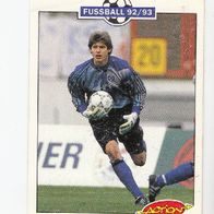 Panini Action Cards Fussball 1992/93 Richard Golz Hamburger SV Nr 84
