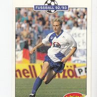 Panini Action Cards Fussball 1992/93 Michael Spies Hamburger SV Nr 92