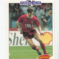Panini Action Cards Fussball 1992/93 Marco Haber 1. FC Kaiserslautern Nr 97
