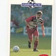 Panini Action Cards Fussball 1992/93 Stefan Kuntz 1. FC Kaiserslautern Nr 101