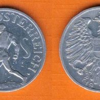 Österreich 1 Schilling 1947 Top