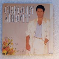 Gregory Abbott - Shake You Down / Wait Until Tomorrow, Single - CBS 1986