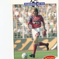 Panini Action Cards Fussball 1992/93 Manfred Bender Karlsruher SC Nr 113
