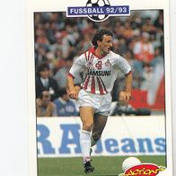 Panini Action Cards Fussball 1992/93 Frank Greiner 1. FC Köln Nr 122