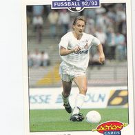Panini Action Cards Fussball 1992/93 Horst Heldt 1. FC Köln Nr 124