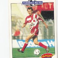 Panini Action Cards Fussball 1992/93 Andreas Thom Bayer 04 Leverkusen Nr 138