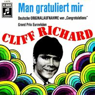 Cliff Richard - Man gratuliert mir - 7" - Columbia C 23 776 (D) 1967 Only Cover