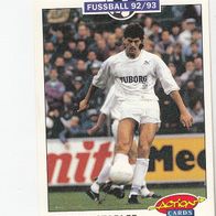 Panini Action Cards Fussball 1992/93 Joachim Stadler Bor. Mönchengladbach Nr 150