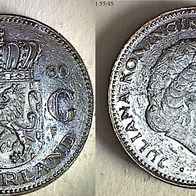 Niederlande 2 1/2 Gulden 1980 (1950)
