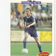 Panini Action Cards Fussball 1992/93 Steffen Freund FC Schalke 04 Nr 195