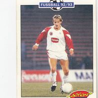 Panini Action Cards Fussball 1992/93 Michael Büskens FC Schalke 04 Nr 202