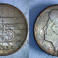 Niederlande 5 Gulden 1988 (1962)