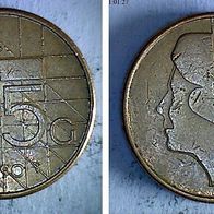 Niederlande 5 Gulden 1990 (1973)