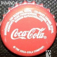 Coca-Cola Kronkorken Y-sign Ruanda Rwanda Afrika Africa Kronenkorken Coke soda
