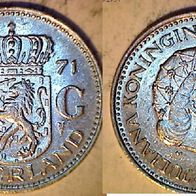 Niederlande 1 Gulden 1971 (2038)