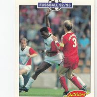 Panini Action Cards Fussball 1992/93 Ali Ibrahim Wattenscheid 09 Nr 232