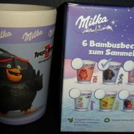 Angry Birds Milka Bambus Becher 2 Weihnachtsaktion 2019 in OVP