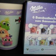 Angry Birds Milka Bambus Becher 4 Weihnachtsaktion 2019 in OVP