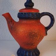 Sehr dekorative Keramik-Kanne, Dümler & Breiden 60ger J.