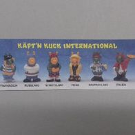 Fremdfiguren - Borgmann - Ravensberger Beipackzettel Käpt´n Kuck International