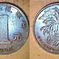 China 1 Yuan 2007 (0598)